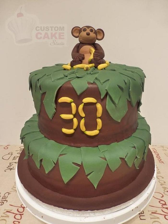 30th Birthday Monkey Cake!