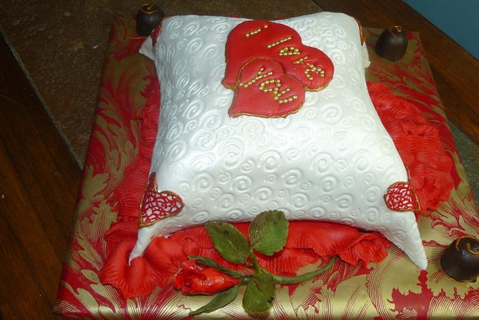 Valentins day Birthday cake 