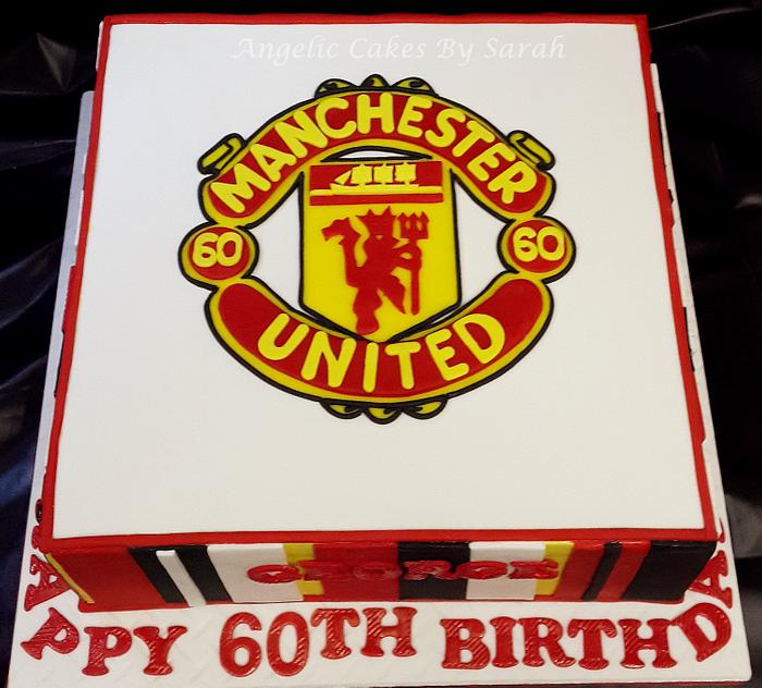 Manchester United 60th Birthday Cake