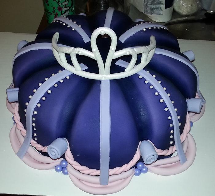 Sofia The First Themed Cake