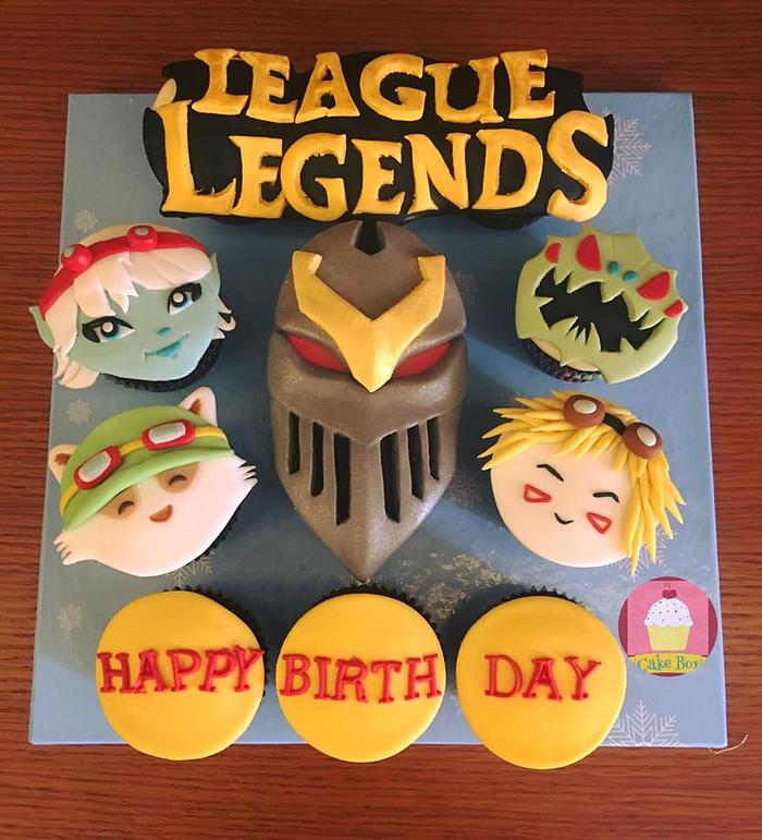 League of Legend Cupcakes