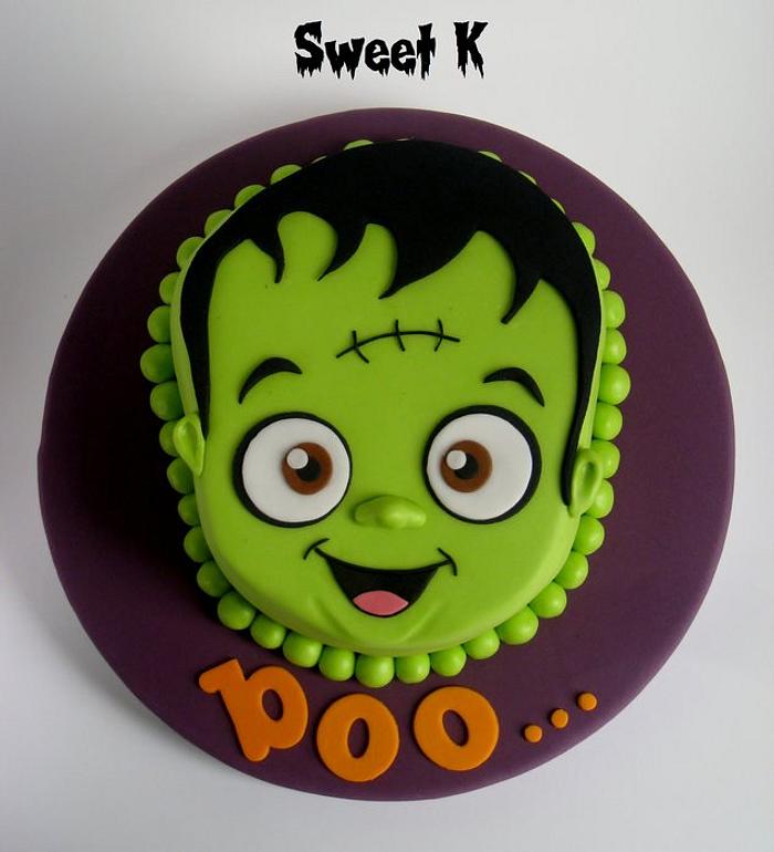 Halloween Monster Cake