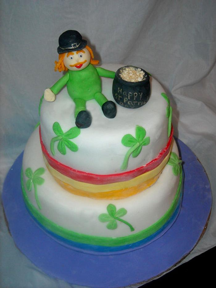 St Patrick's day cake