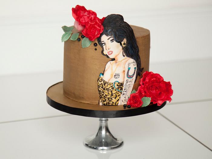 Amy Winehouse Cake (better photo)