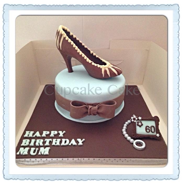 Chocolate Shoe Cake 