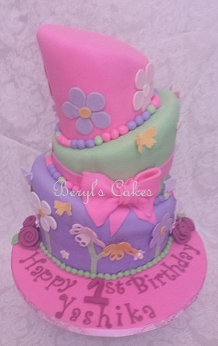 Topsy Tuvy Fairy Cake