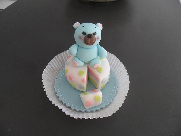 Baby Bear cake topper