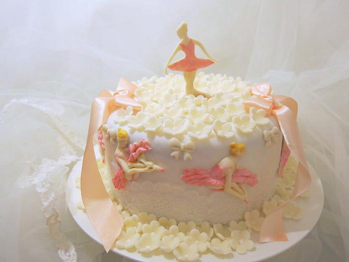 A Ballerina dream cake