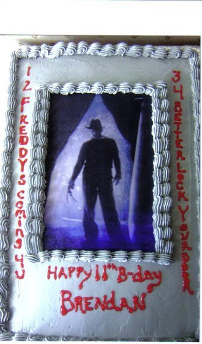 Freddie cake
