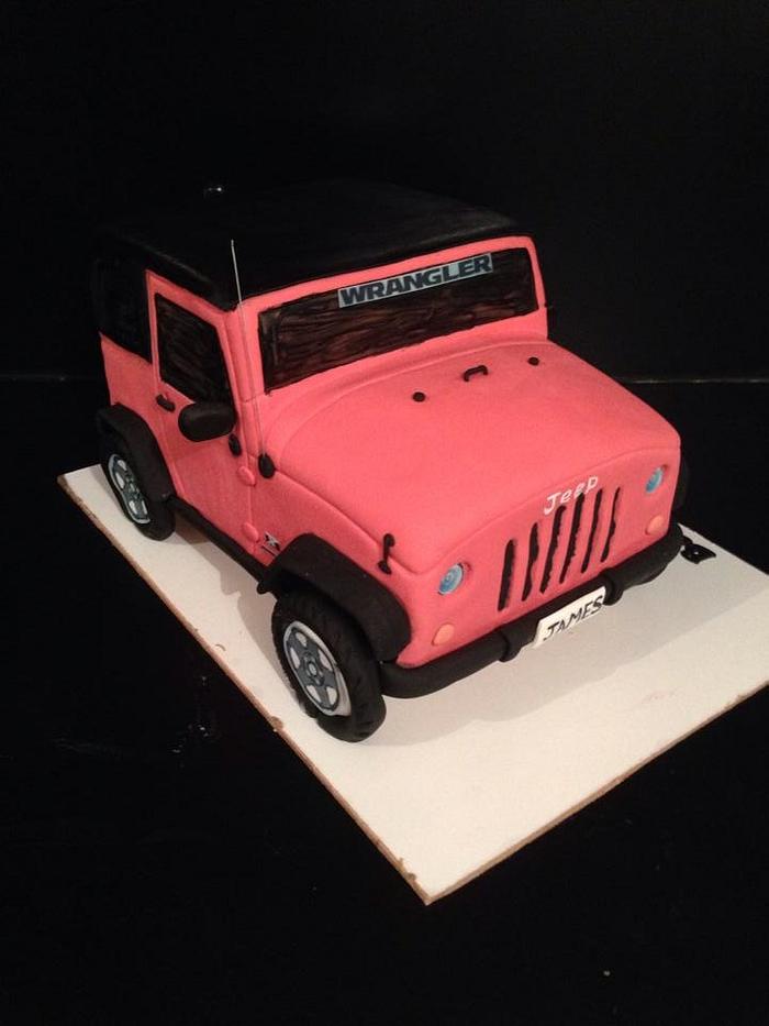 Jeep Wrangler cake - Decorated Cake by Mmmm cakes and - CakesDecor