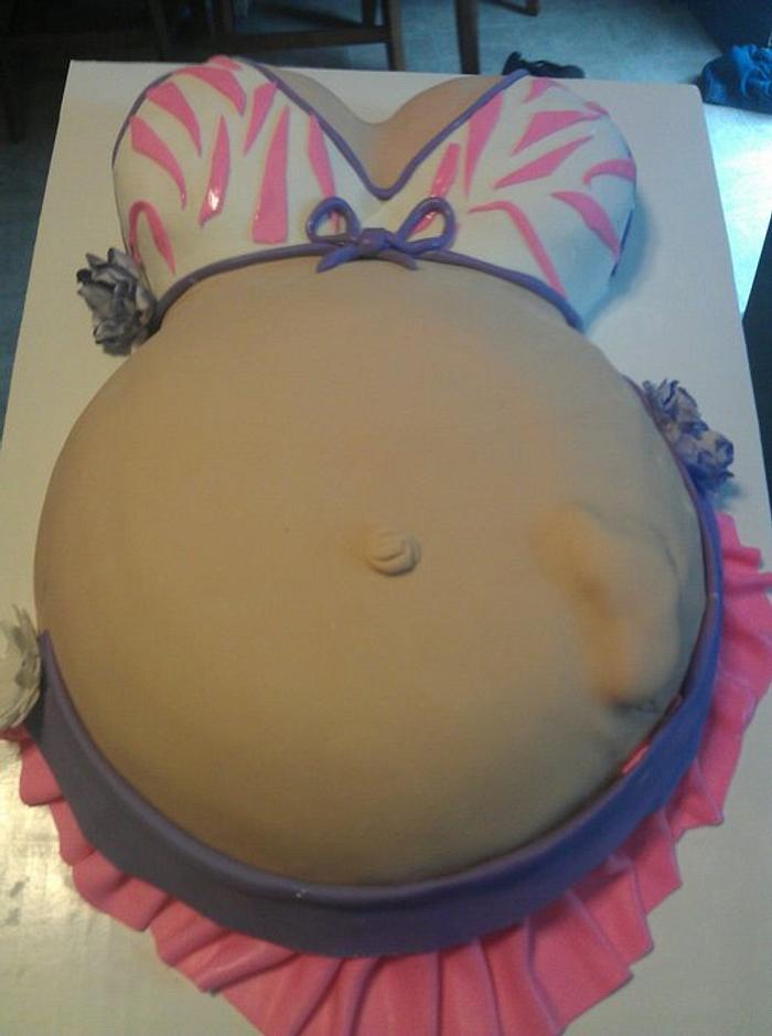 first belly cake