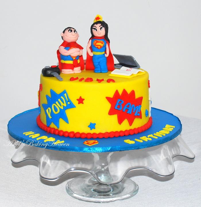 Super hero cake!!!