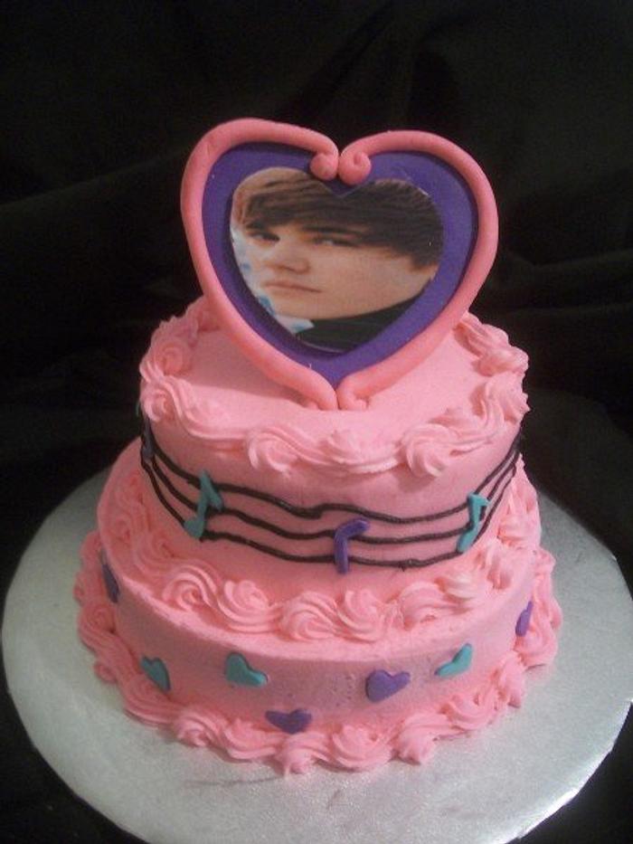 Justin Beiber Birthday Cake