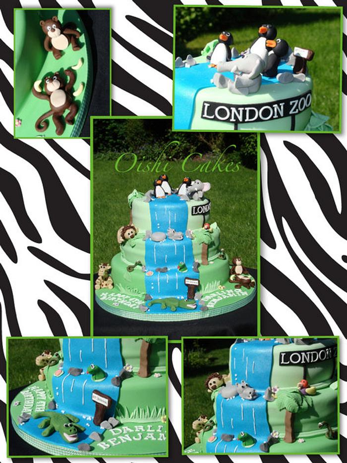 London Zoo Cake