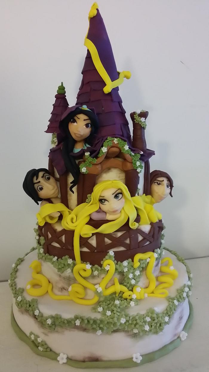 Rapunzel And Jasmine 