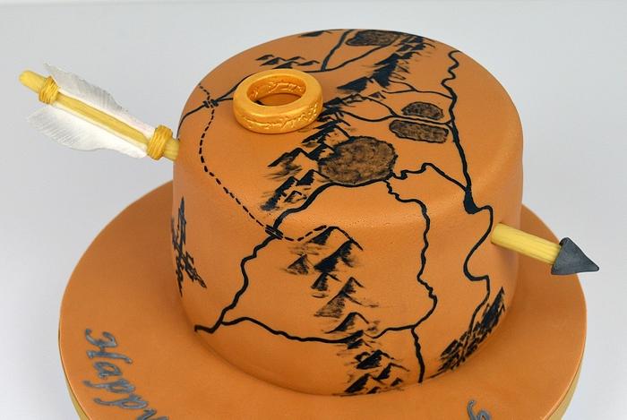 Lord Of the Rings Cake
