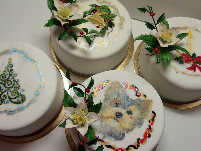 Christmas cakes