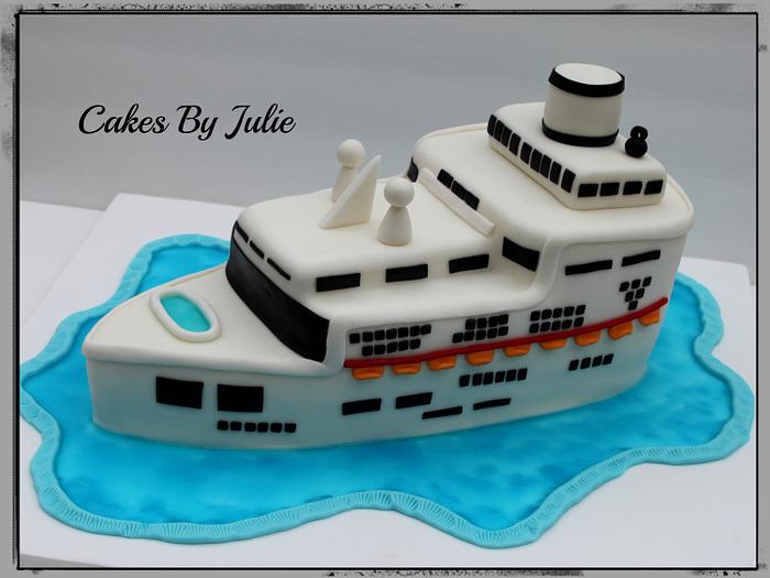 Cruise Ship Cake.