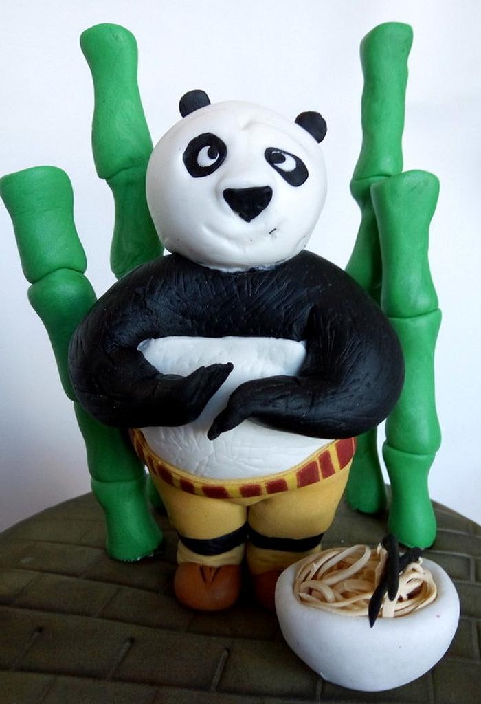 Tarta Kung fu panda