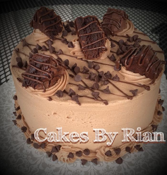 Chocolate Lover's Brownie Cake