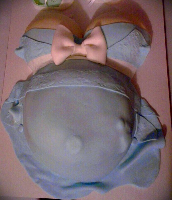 Baby Belly Cake! 