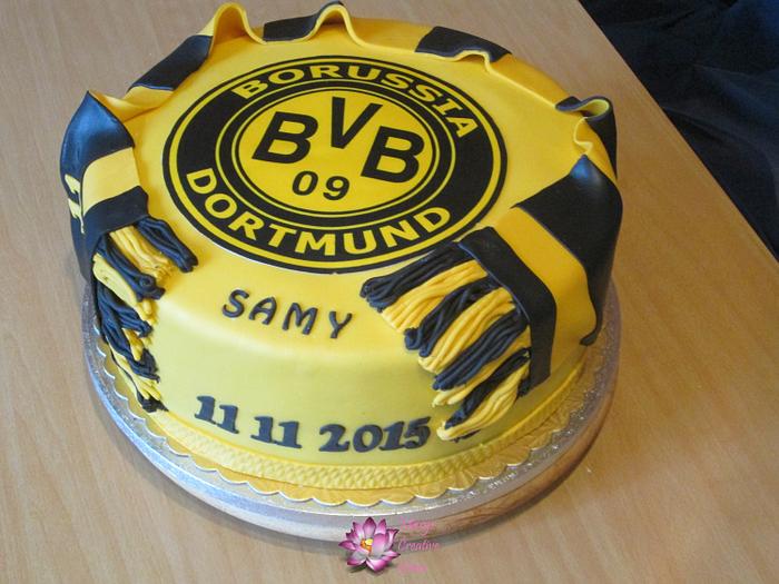 Borussia Dortmund Football team cake