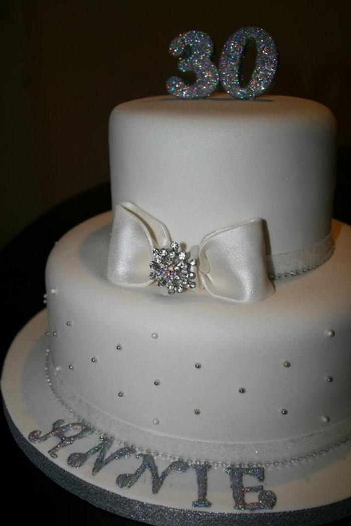 Diamond Anniversary Cake - Regency Cakes Online Shop