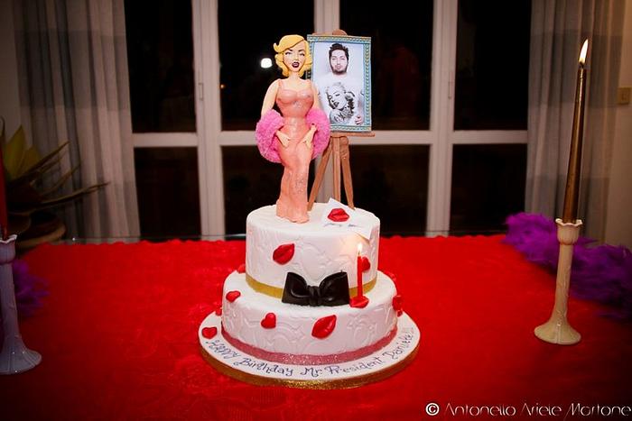 Cake Marilyn Monroe