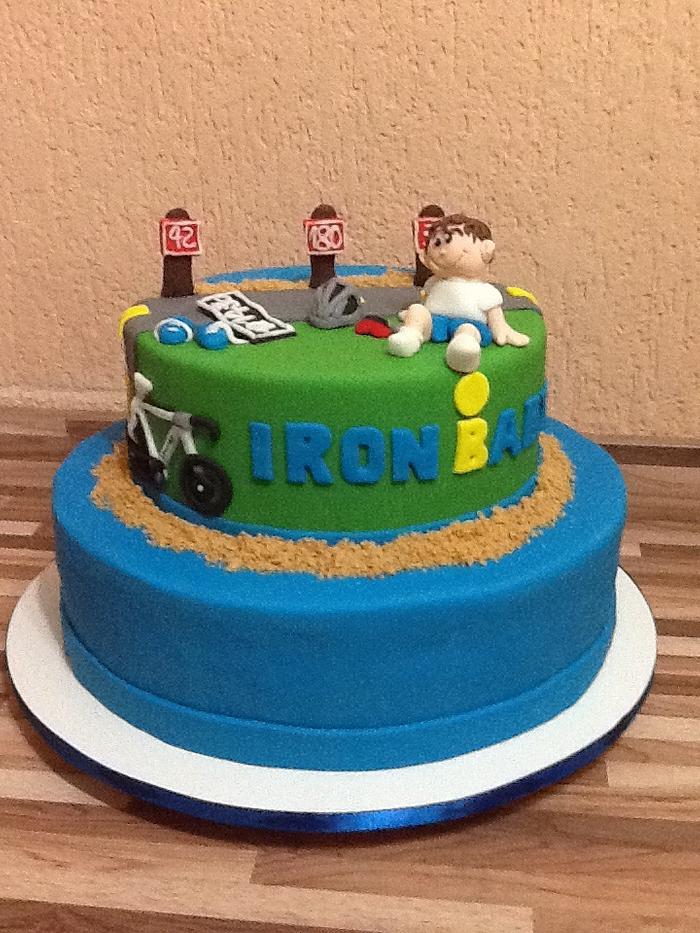 Triatlon cake