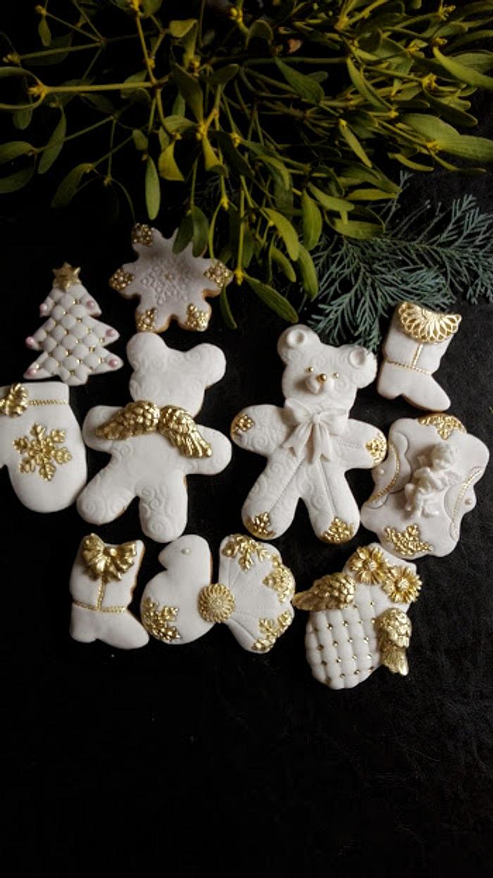 White Gingerbread Cookie