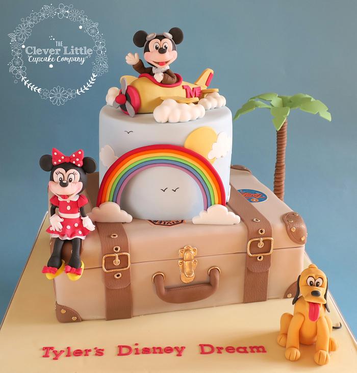 Disney Holiday/Vacation Cake