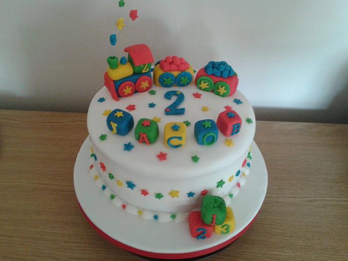 Pretty Cake Designs for Any Celebration : Adorable cake for 2nd birthday