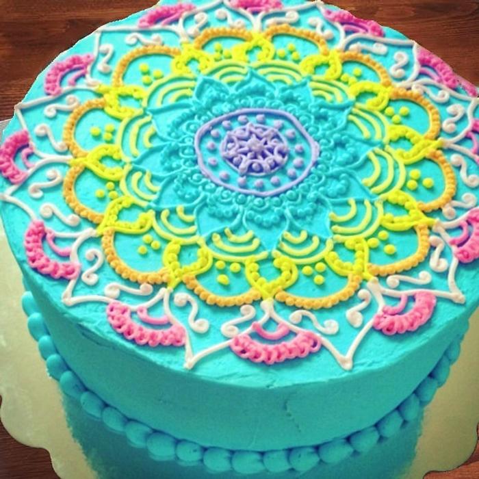 Mandala cake 