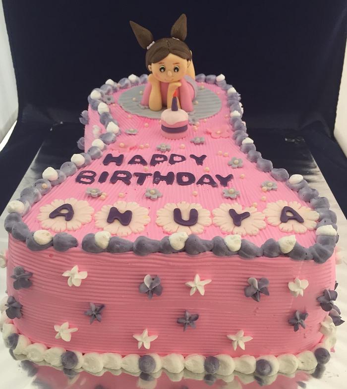 Birthday girl cake !!