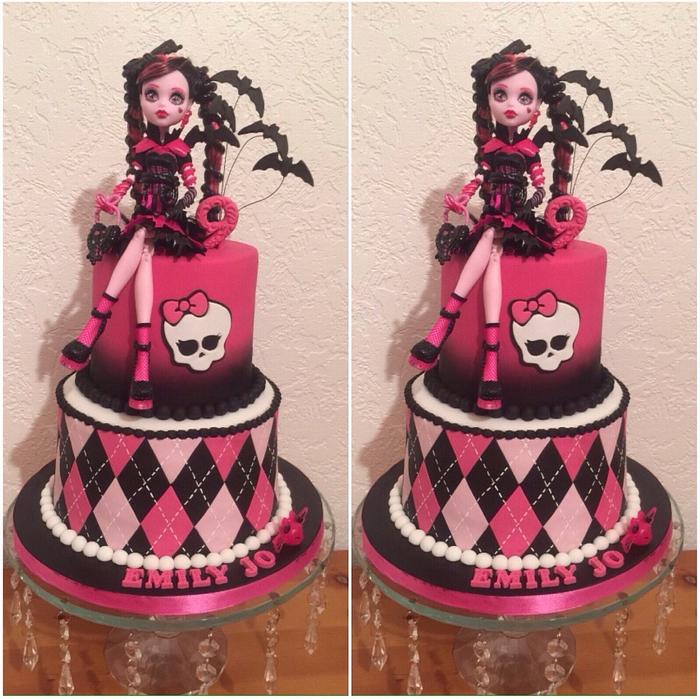 Monster high cake