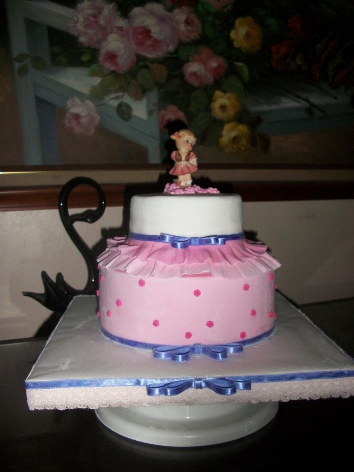 Little Girl's Birthday Cake