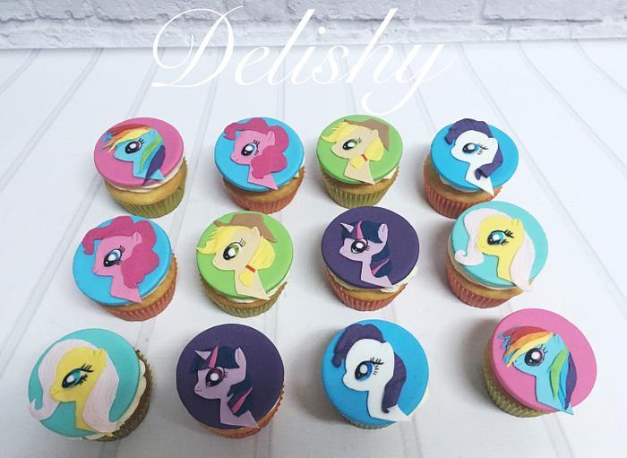My little pony cupcakes