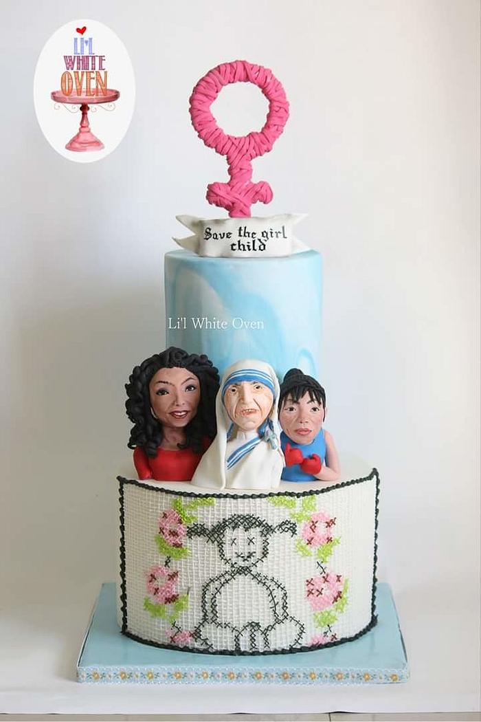 Venus - Save The Girl Child Cake Collaboration