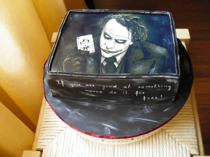 The Joker cake