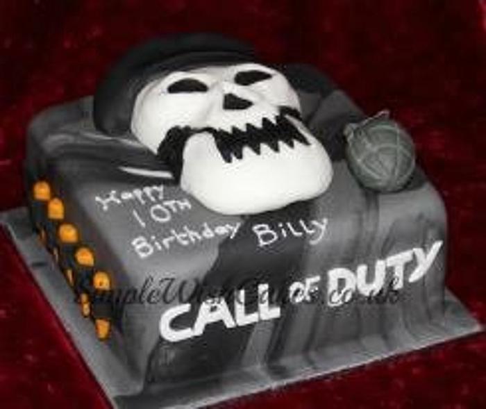 Black ops Birthday Cake