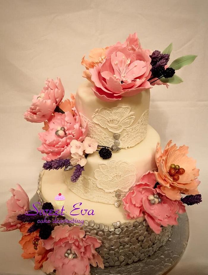 Bride cake