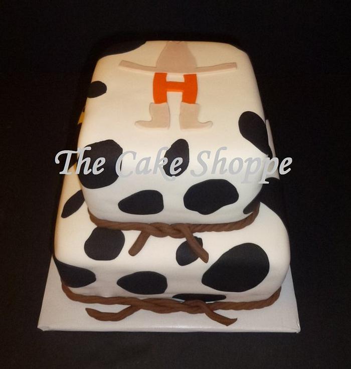 Rodeo themed cake