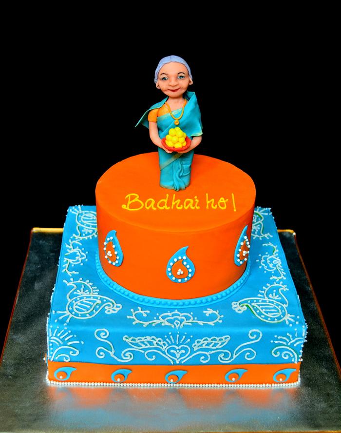 Baby Shower Cake - Bollywood Style