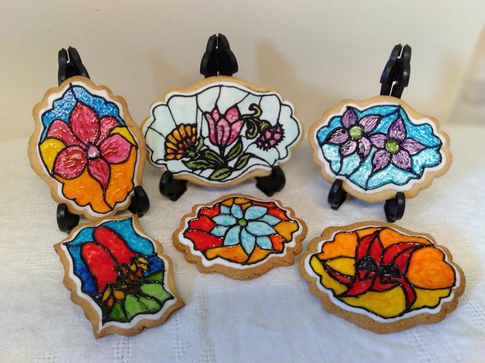 Stained Glass Challenge. Australian Wildflower collection
