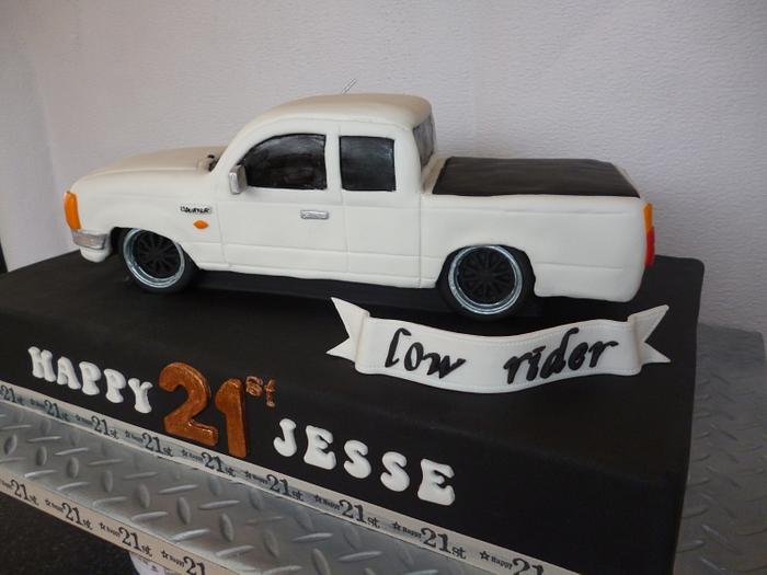 Ford Courier Vehicle 21st Cake