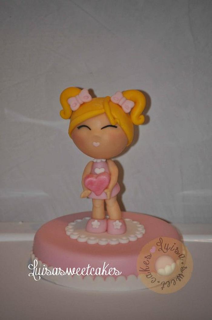 cake topper doll