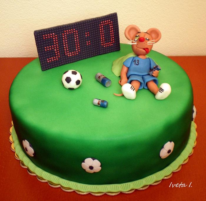 Footbal cake