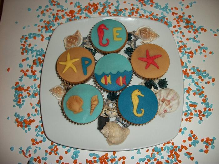 Under the sea Cupcakes!