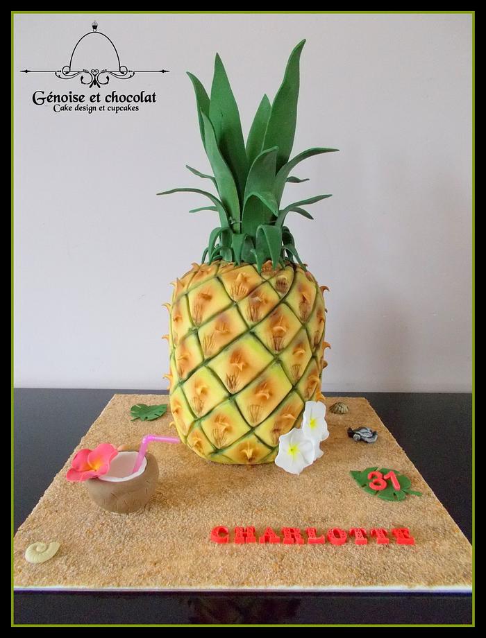 Pineapple cake