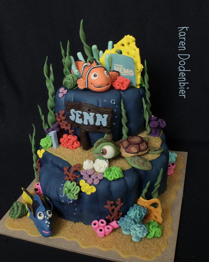 My first Nemo cake!!